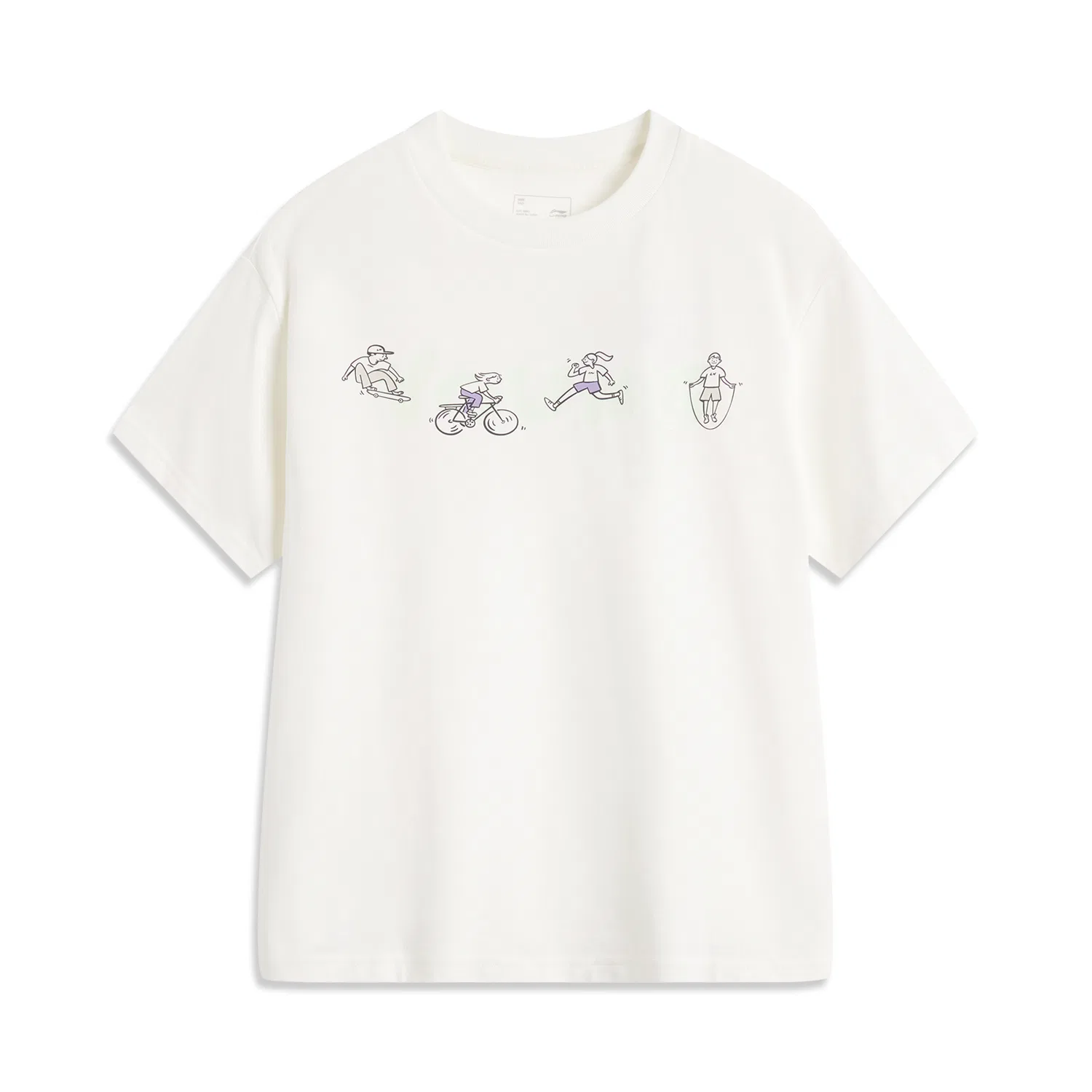 Футболка спортивная Li-Ning YOUNG, Ivory