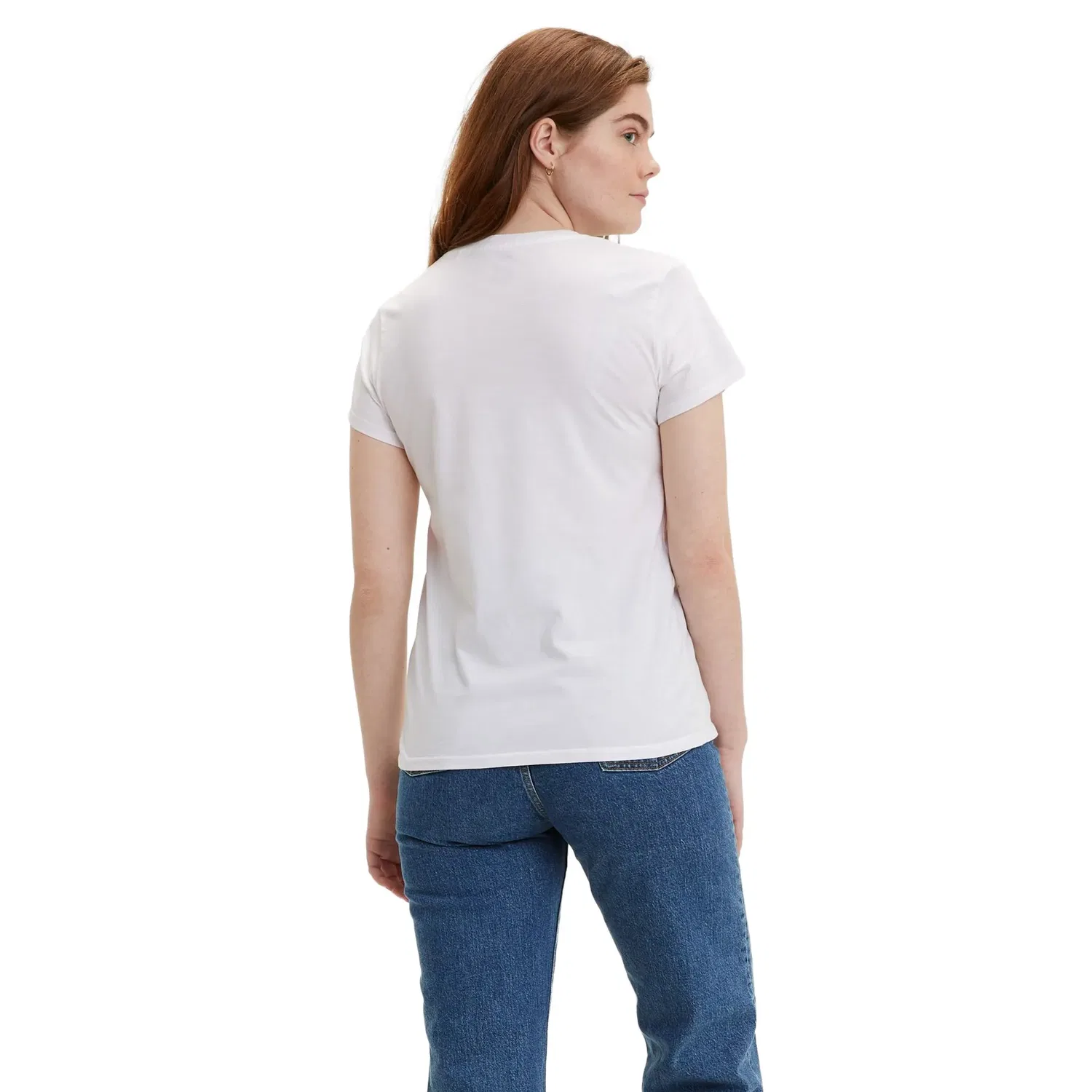 Женская базовая футболка Levi's, White — фото 3