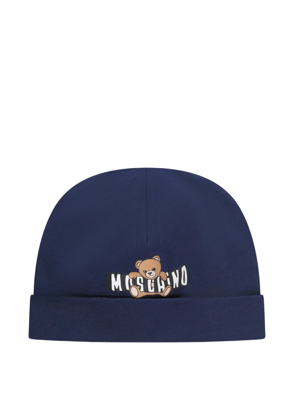 Комплект боди с логотипом Moschino Kids, синий — фото 3