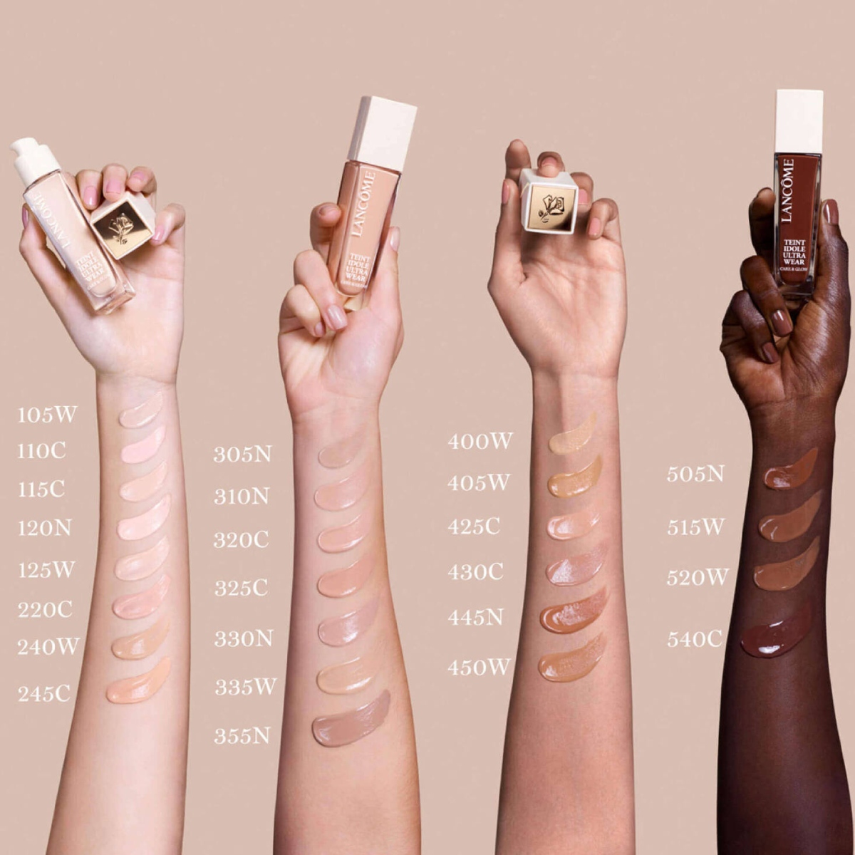 Тональная основа Lancome Teint Idole Ultra Wear Care & Glow Foundation, 115C, 30 мл — фото 2
