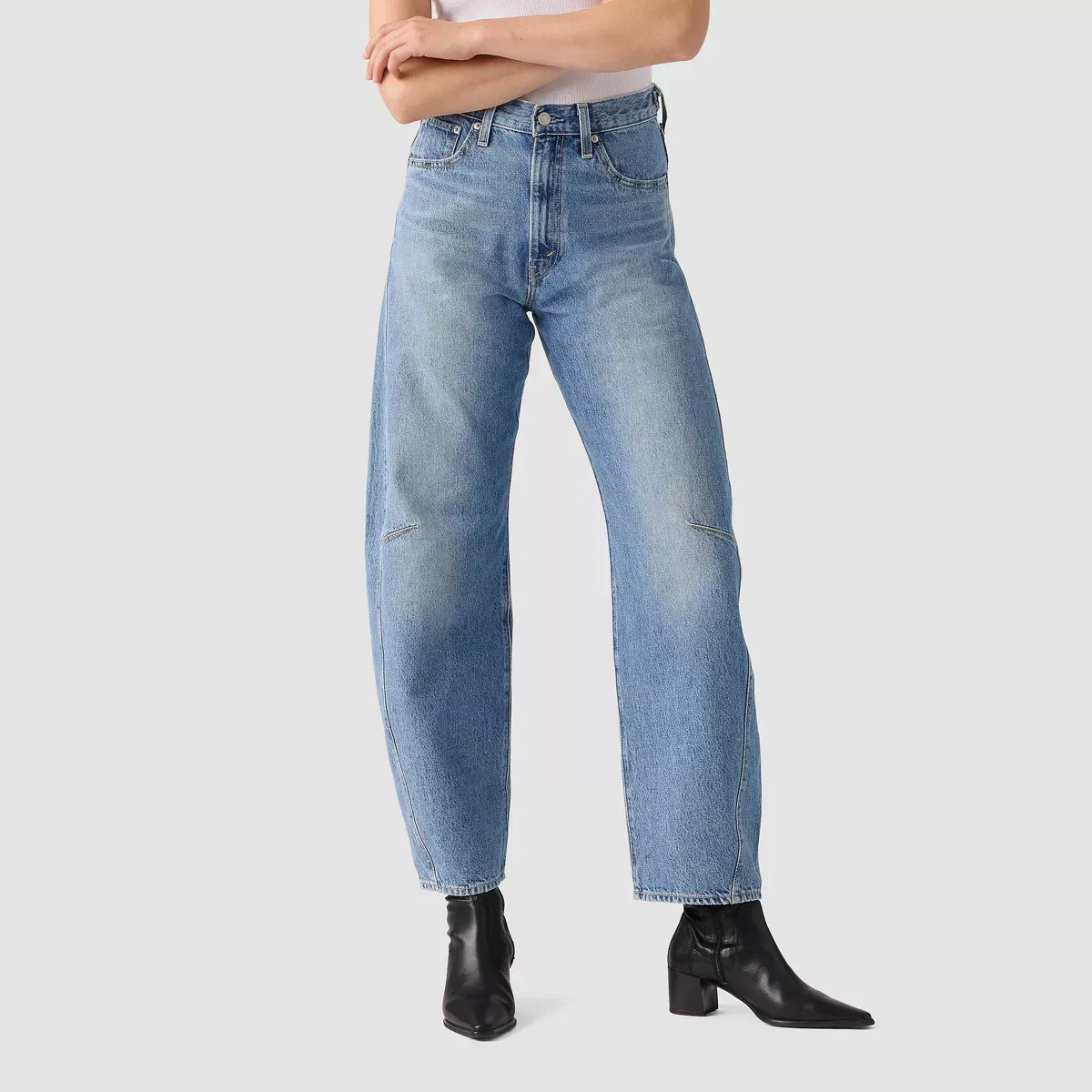 Женские джинсы-бананы с высокой посадкой Cinch Barrel Levi's, Let Love In