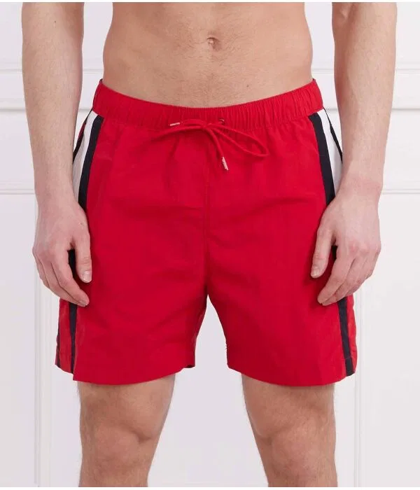 Мужские шорты для плавания Slim Fit Tommy Hilfiger, красный