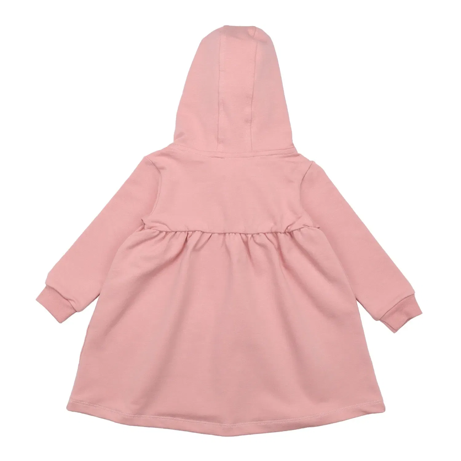 Платье из футера с принтом Silver Pink Walkiddy, розовый — фото 2