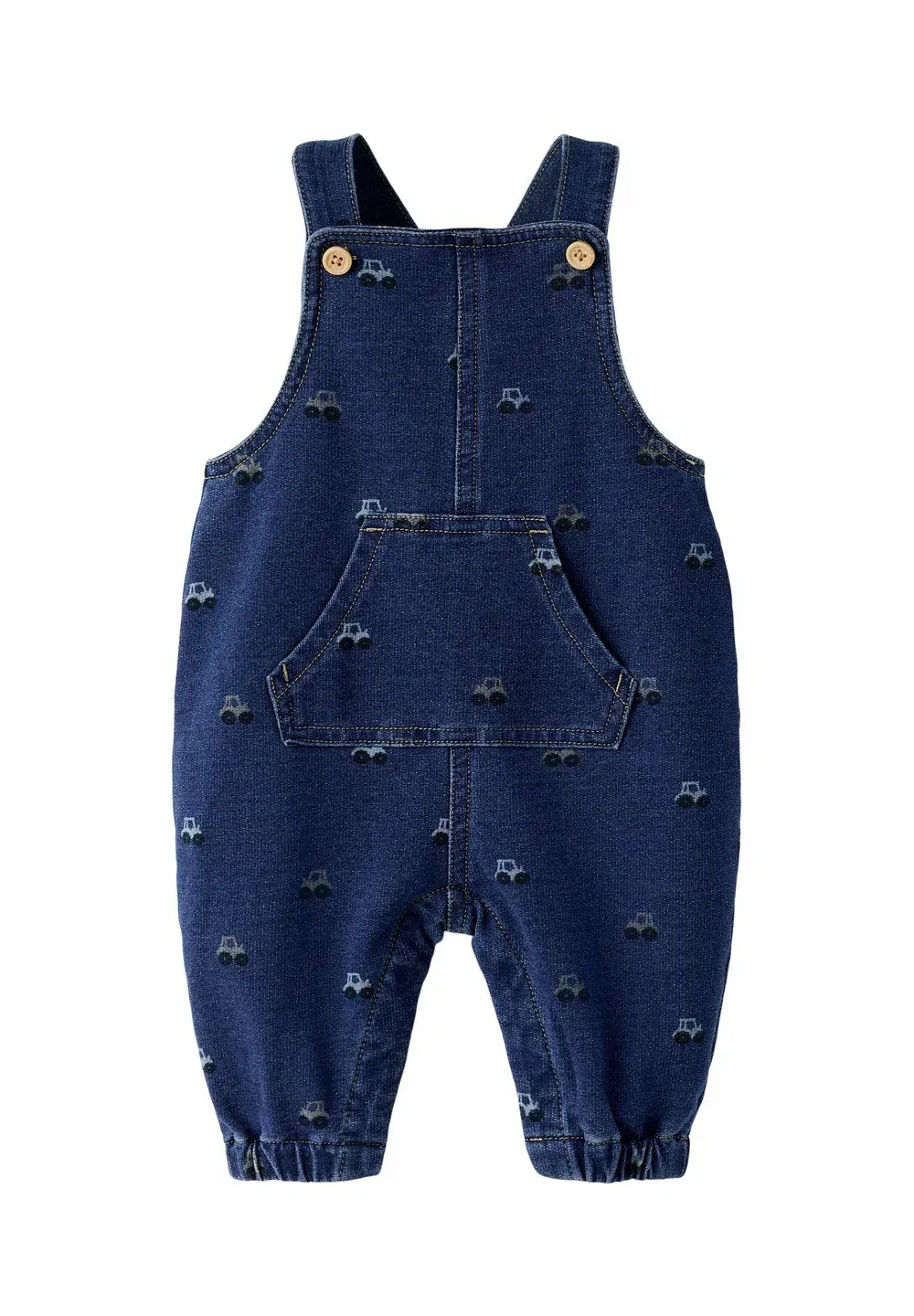 Комбинезон, облегающий фигуру - джинсовый комбинезон Name It, Dark Blue Denim — фото 3