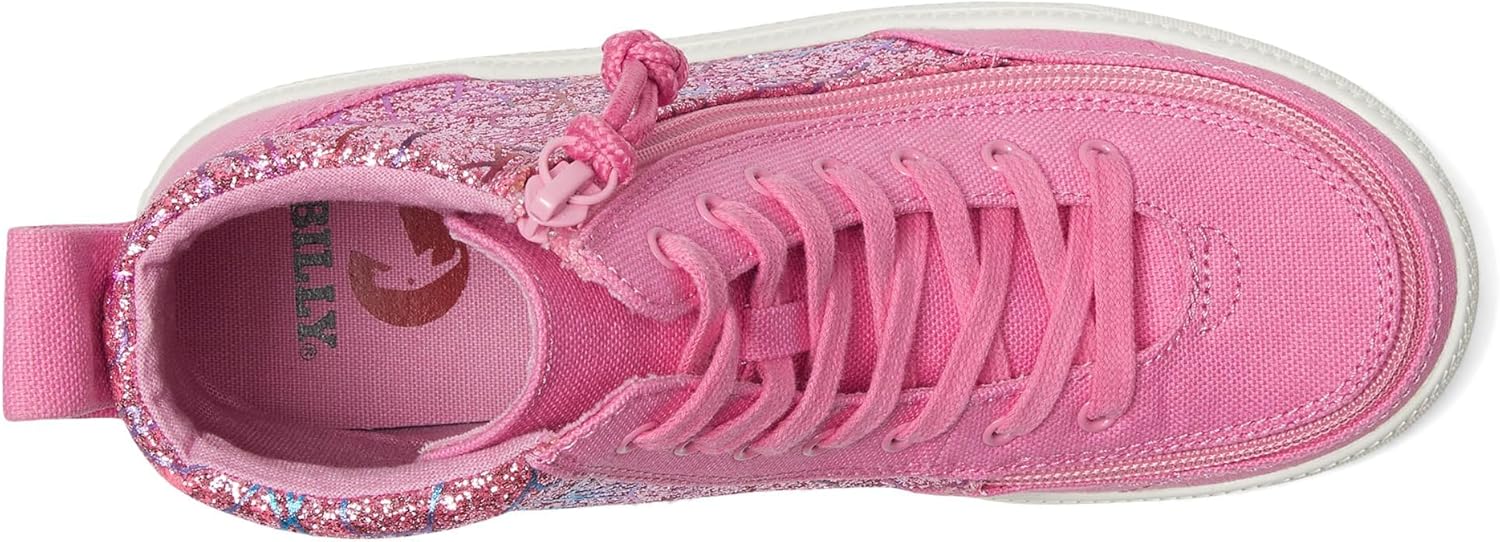 Детские классические высокие ботинки на шнуровке BILLY Footwear (для малышей и детей постарше), розовый — фото 2