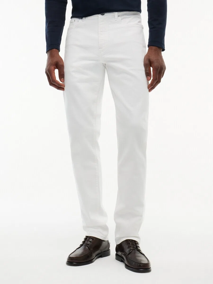 Джинсы TOMMY HILFIGER Regular 'DENTON' белого цвета — фото 2