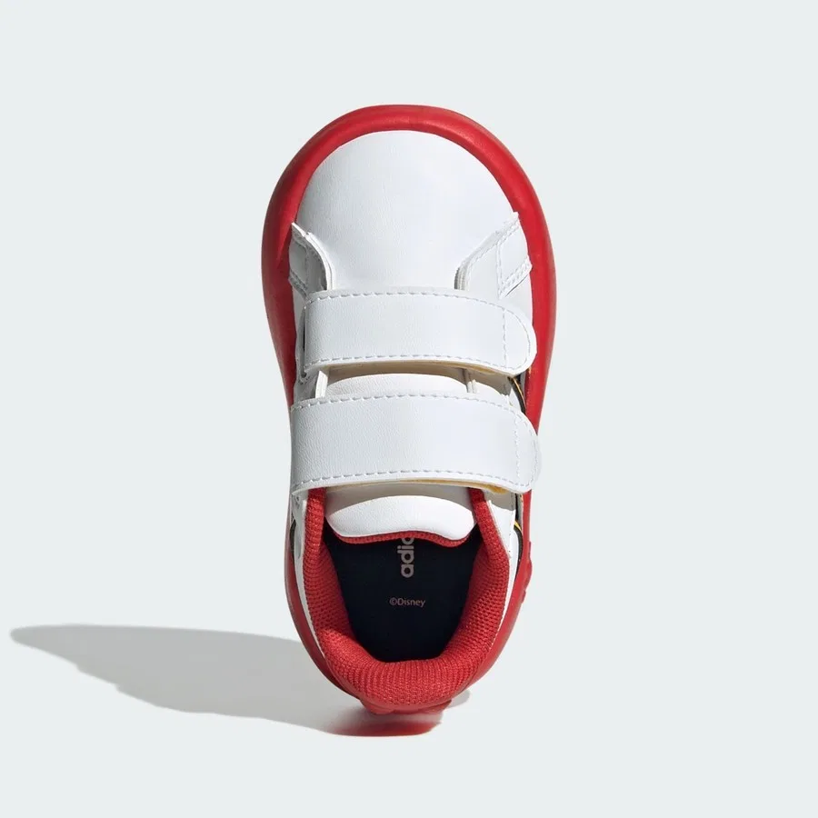 Детские кроссовки с принтом Mickey Mouse adidas Sportswear JQ8070, Бело-красно-синий — фото 4