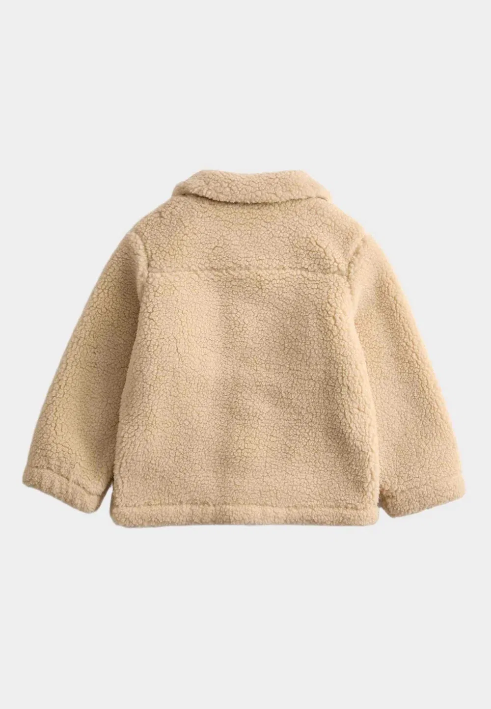 Куртка из флиса Borg с подкладкой из флиса Marks & Spencer, Neutral — фото 2