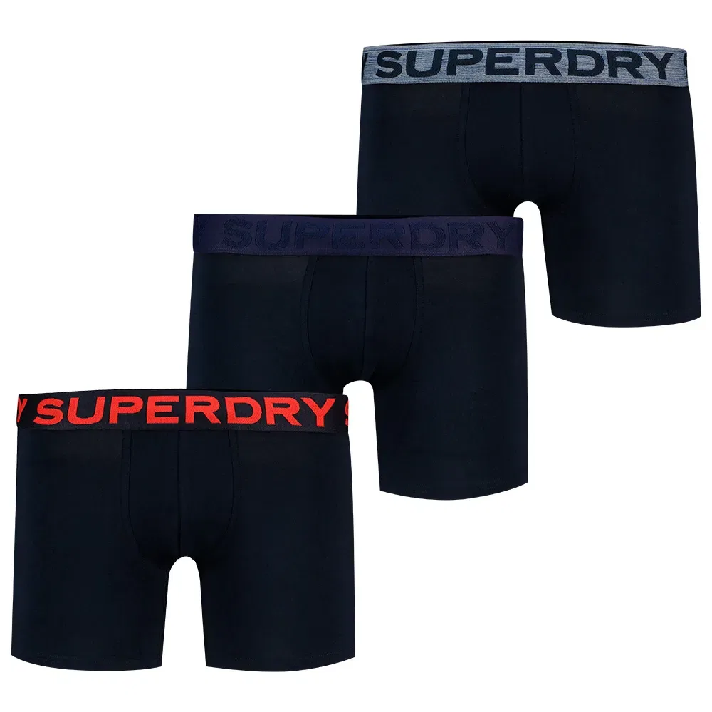 Боксеры 3 шт Superdry, черный
