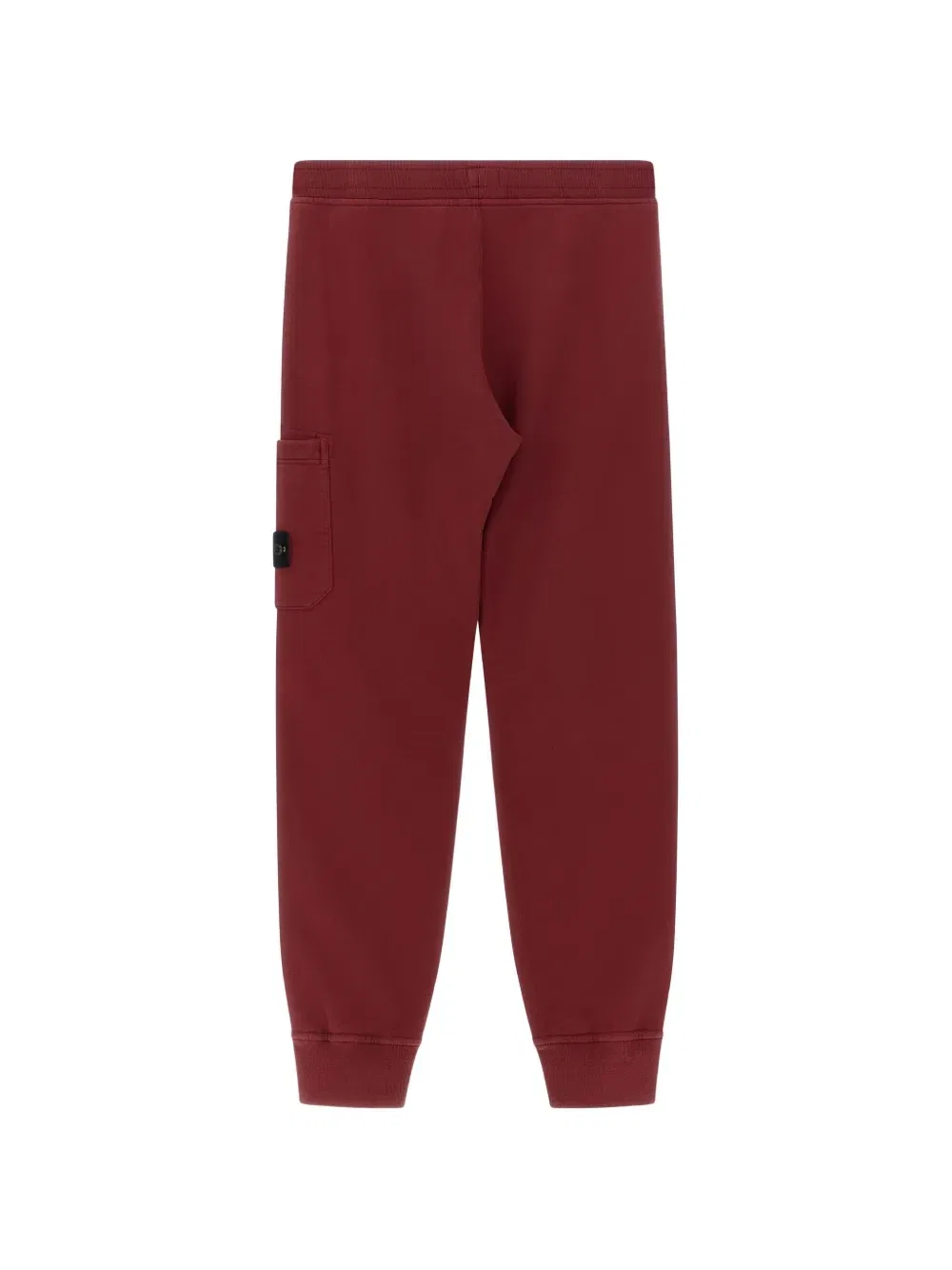 Брюки спортивные с логотипом Stone Island Junior, красный — фото 2