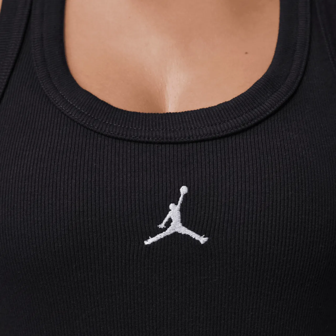 Женское платье-майка BRK Essential Jordan, черный/белый — фото 4