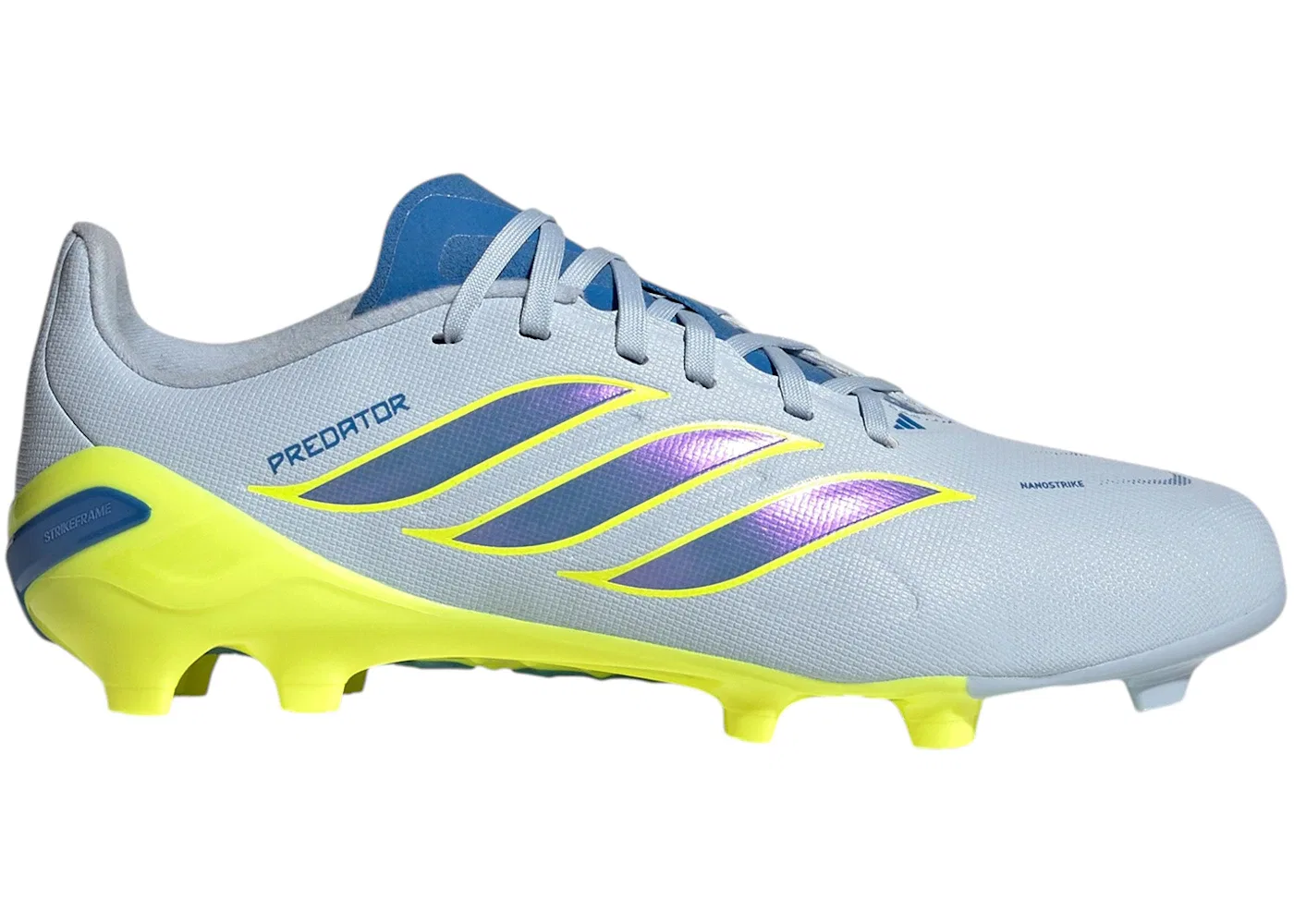 Детские бутсы с длинным рукавом Adidas Predator League FG, Crystal Sky/Ray Blue/Team Solar Yellow 2