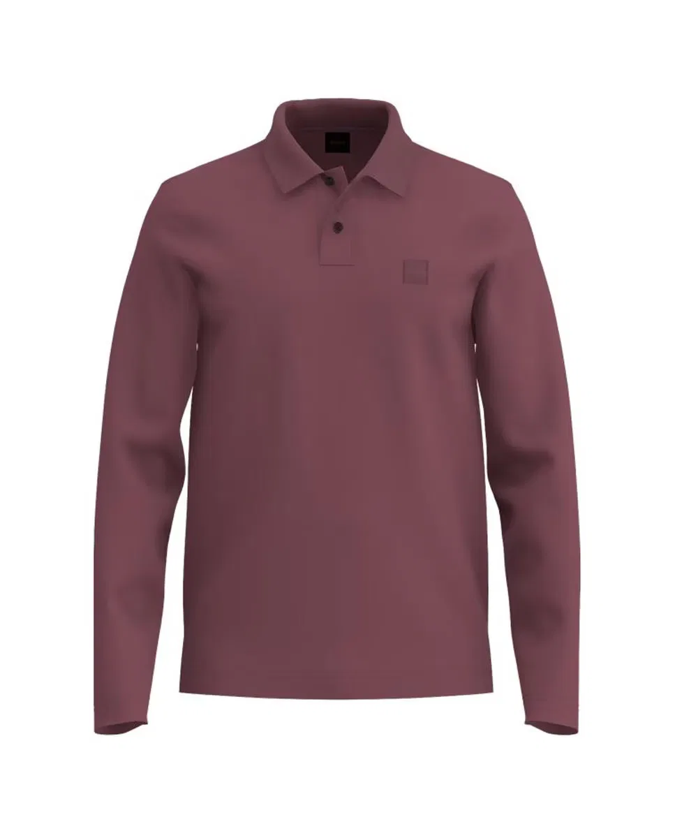 Рубашка с длинным рукавом, Polo, Boss, красный