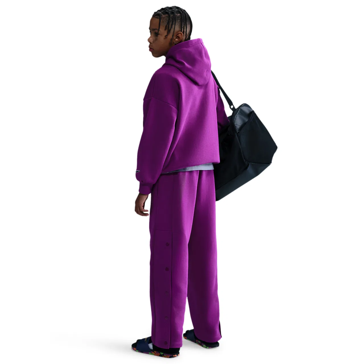 Спортивные брюки для мальчиков Culture of Basketball Nike, цвет Bold Berry/Black — фото 4