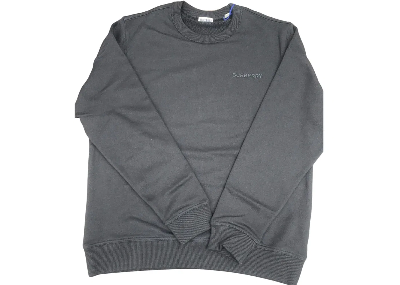 Мужской свитшот с вышивкой Burberry, Black