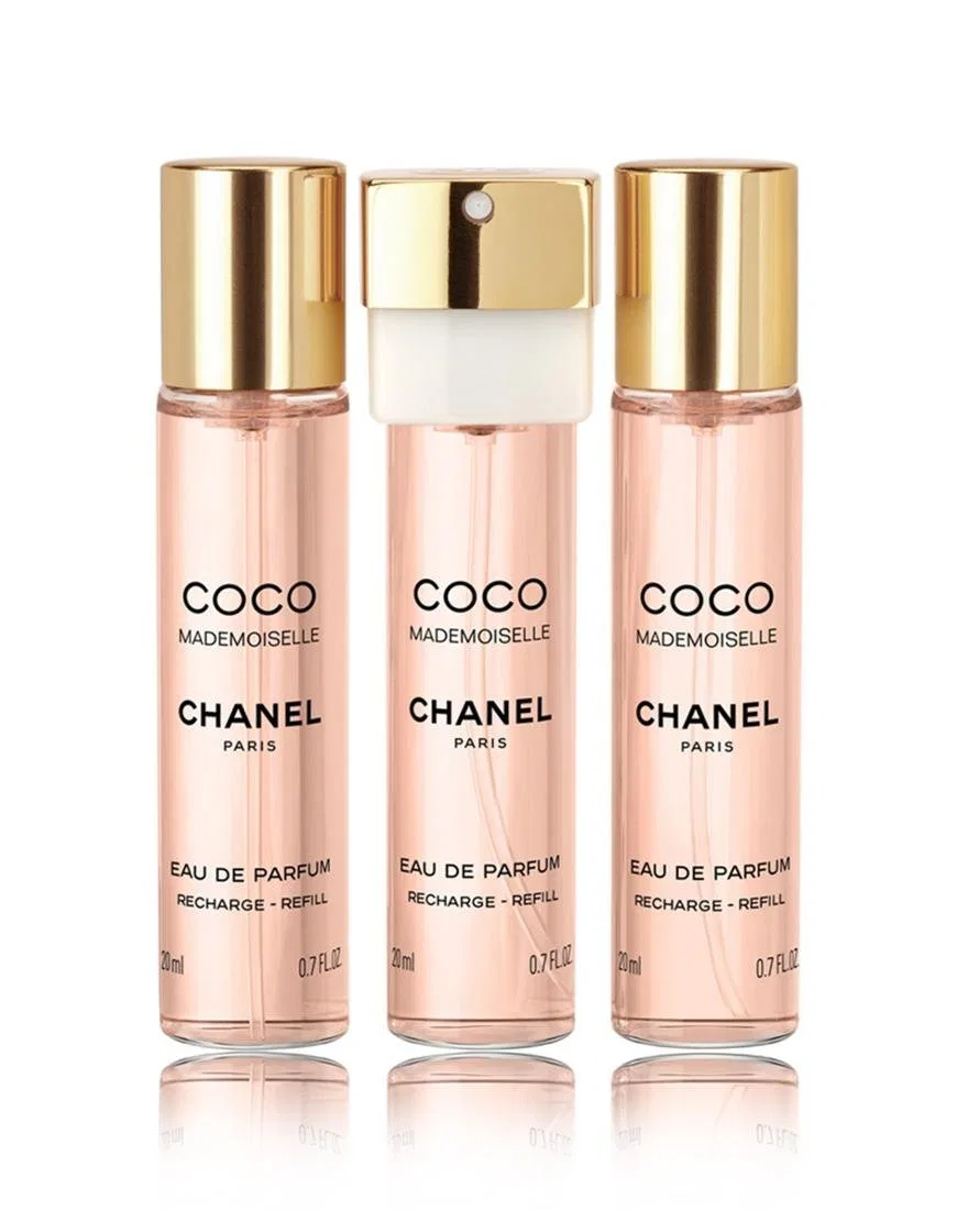 Женская туалетная вода Coco Mademoiselle, Chanel, 60 мл, набор 3 шт.