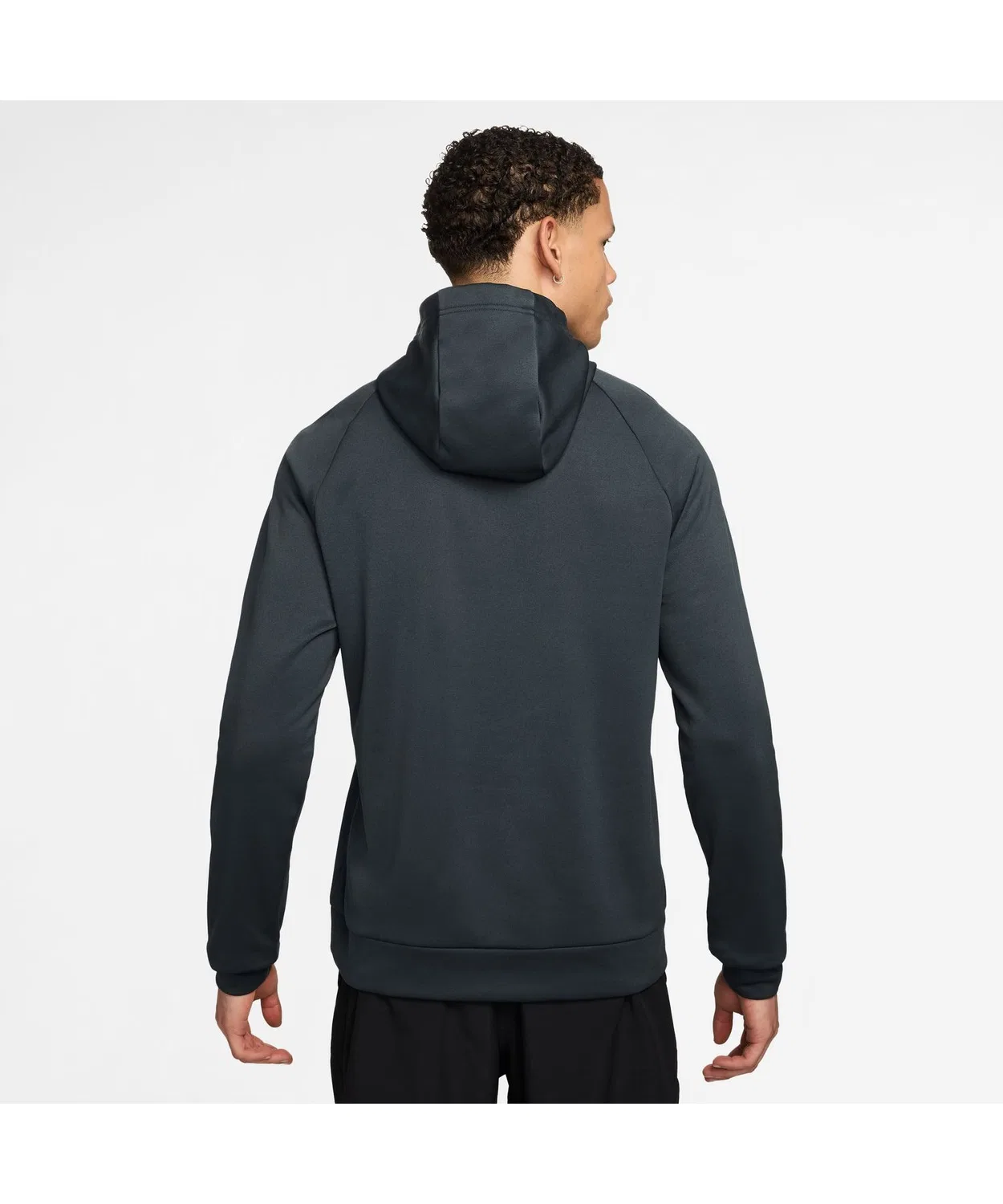 Мужской пуловер с длинным рукавоми принтом Nike TF Fleece GFX, Pink — фото 4
