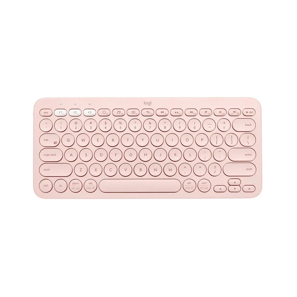 

Клавиатура беспроводная Logitech K380, английская раскладка, розовый