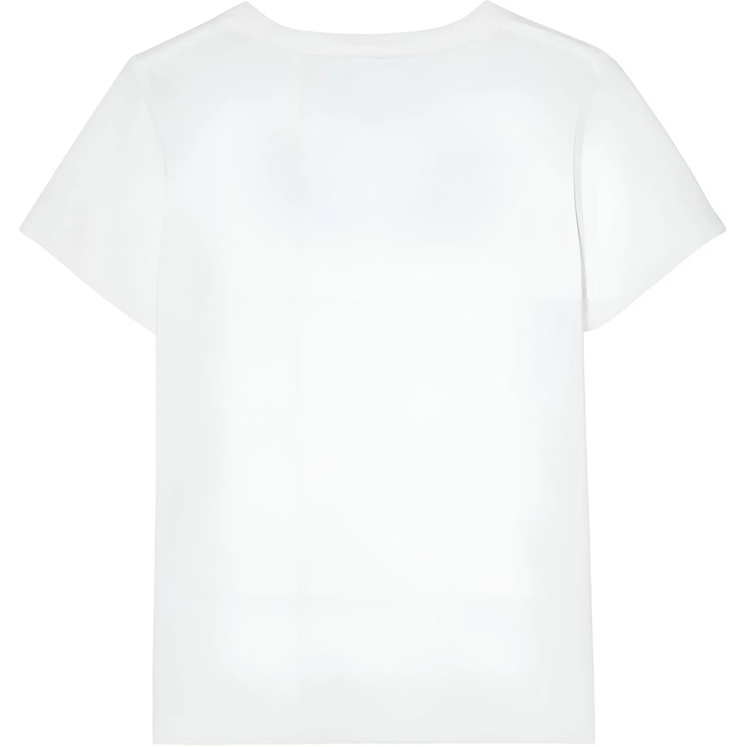 Детская футболка хлопковая с круглым вырезом White GUCCI — фото 3