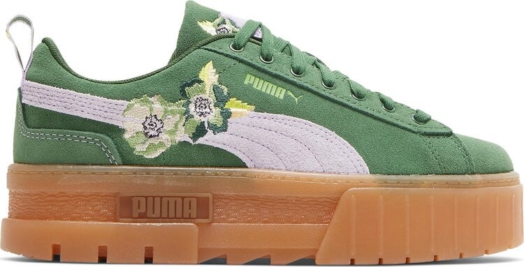 Кроссовки Puma Liberty of London x Wmns Mayze Floral - Greener Pastures, зеленый