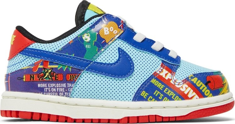 

Кроссовки Nike Dunk Low BT 'Chinese New Year - Firecracker', красный