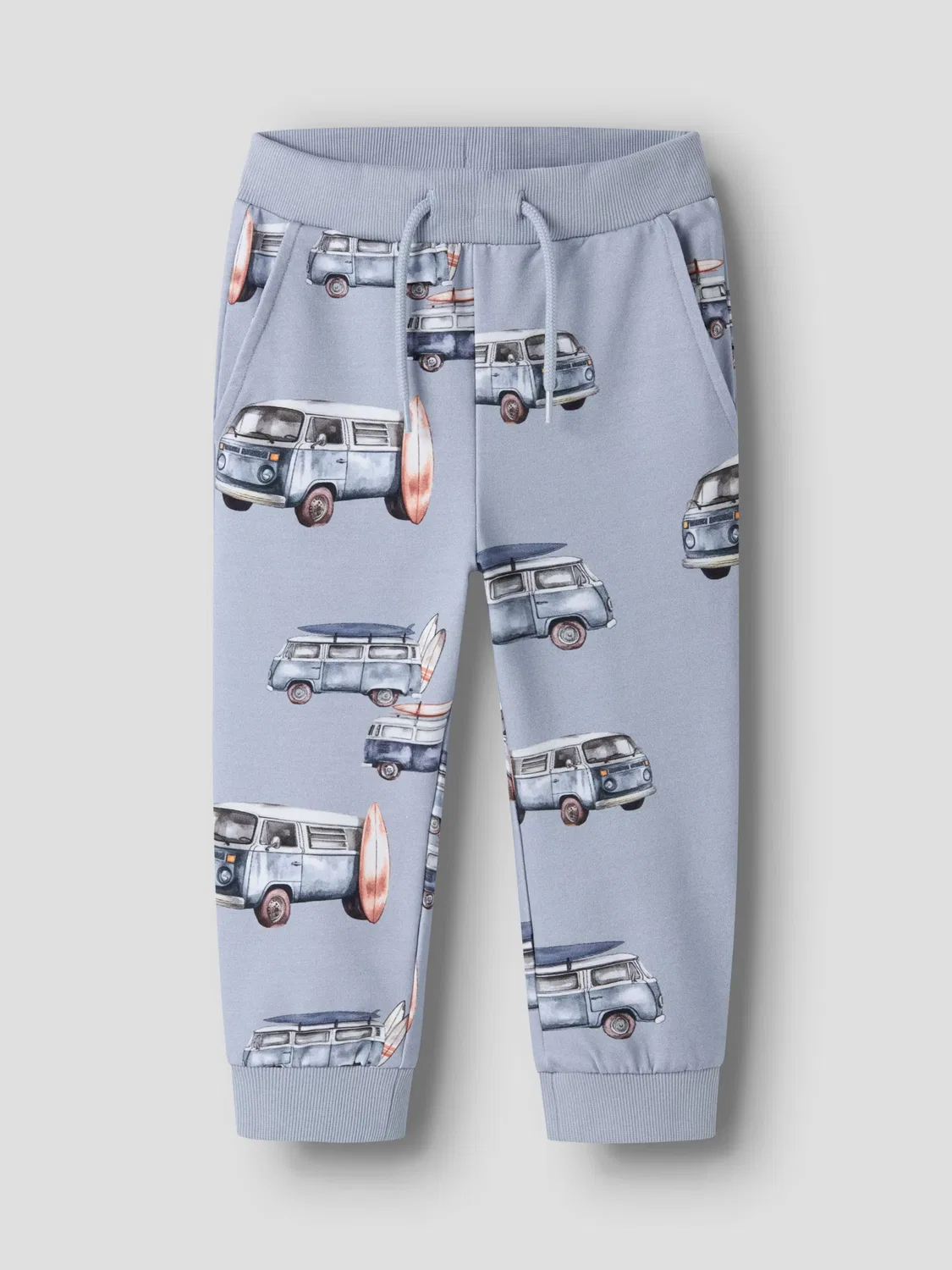 Брюки Name It Regular Pants цвета опал, пастельно-голубой — фото 3