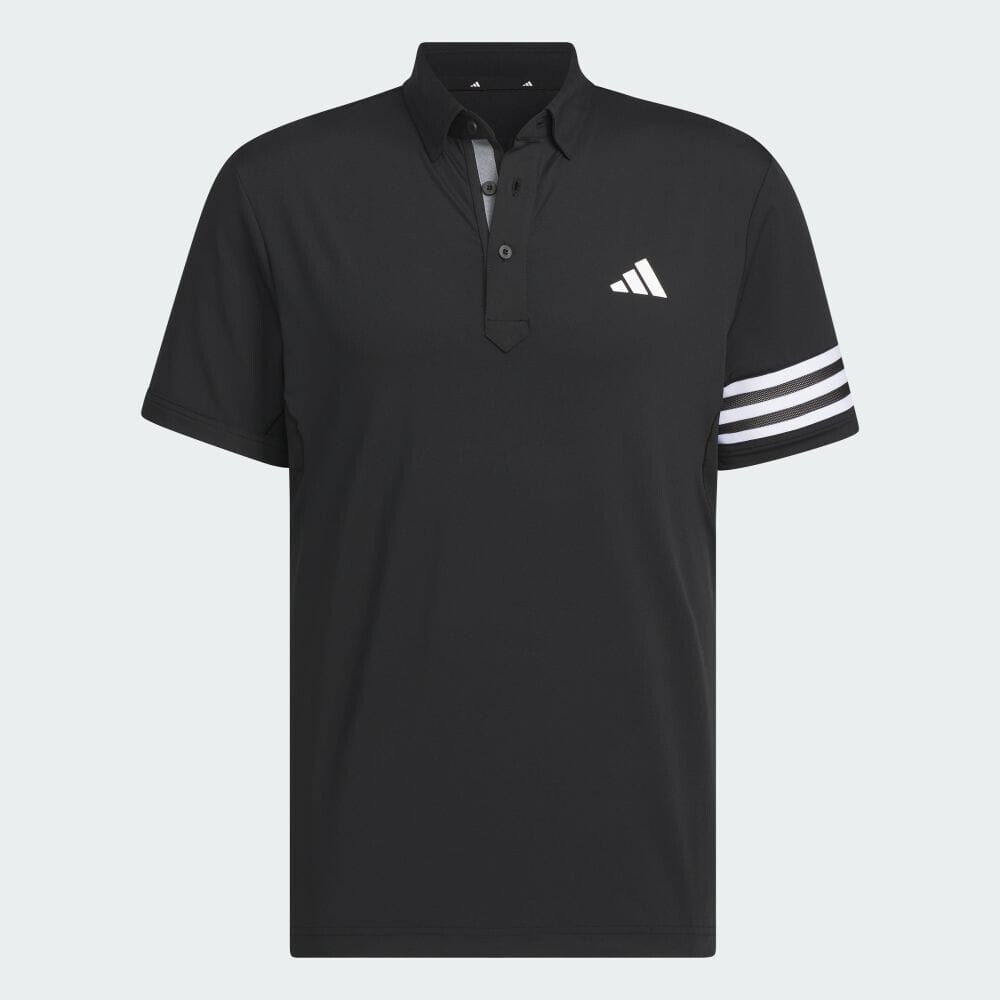 

Футболка-поло Adidas 3-stripes Mesh Vent, черный