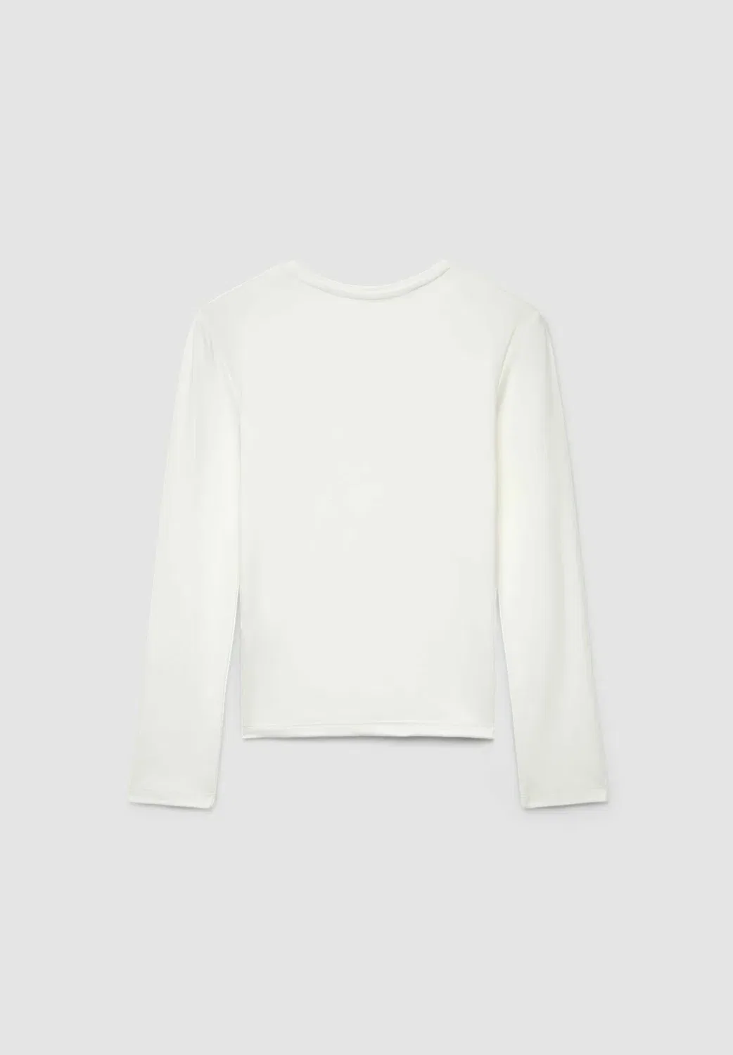 Pack 3 t-shirt a manica lunga tinta unita - long sleeved top Terranova, Rosa — фото 4