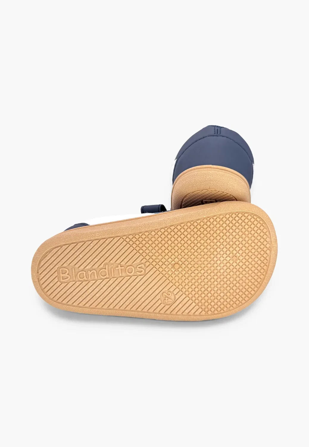 Zapatillas blanditos suela plana colores Combinados унисекс - детская обувь Pisamonas, Azul Marino — фото 4
