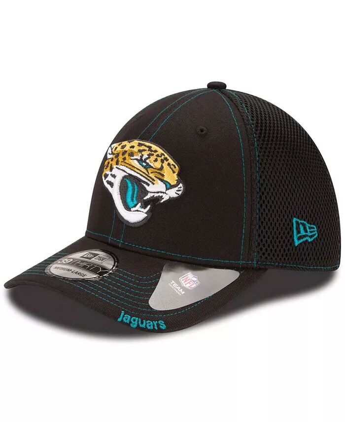 

Мужская черная бейсболка Jacksonville Jaguars Neo 39THIRTY Flex New Era