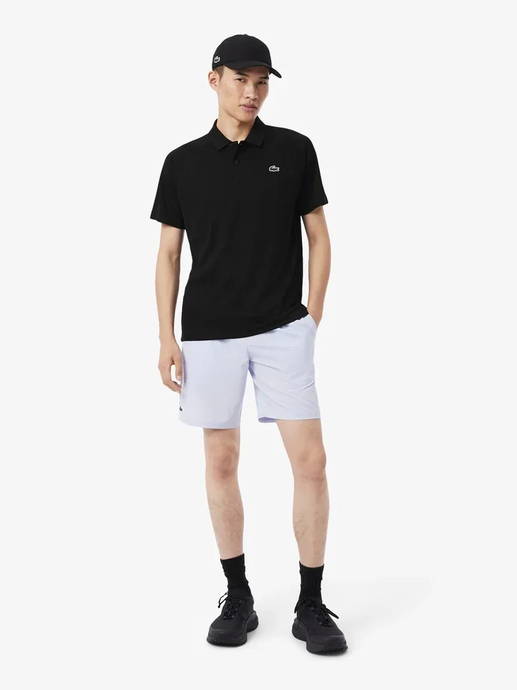 Футболка поло реглан LACOSTE, Black — фото 4