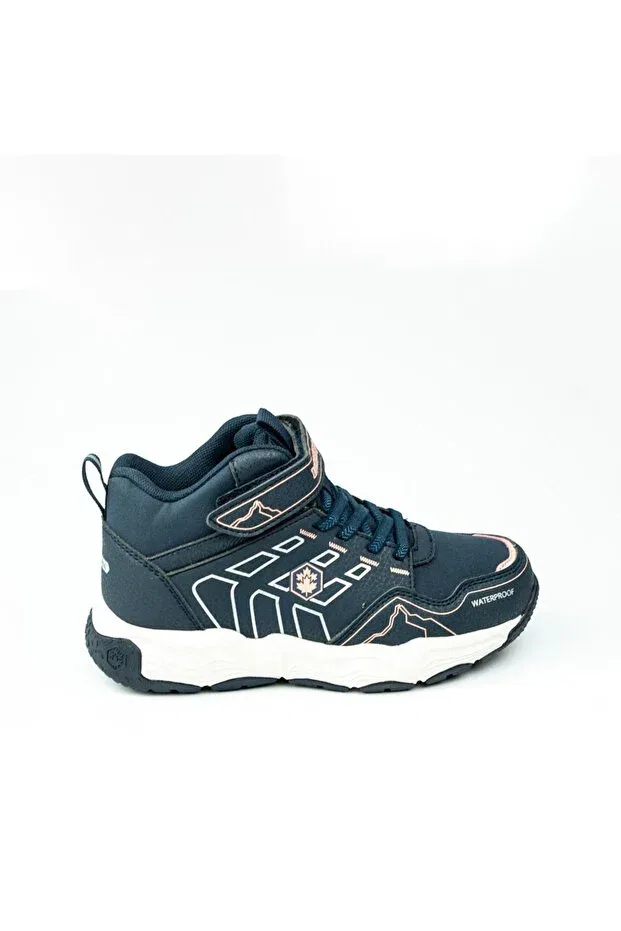 Детские ботинки для девочек с принтом Raptor Lumberjack, Navy Blue-146210