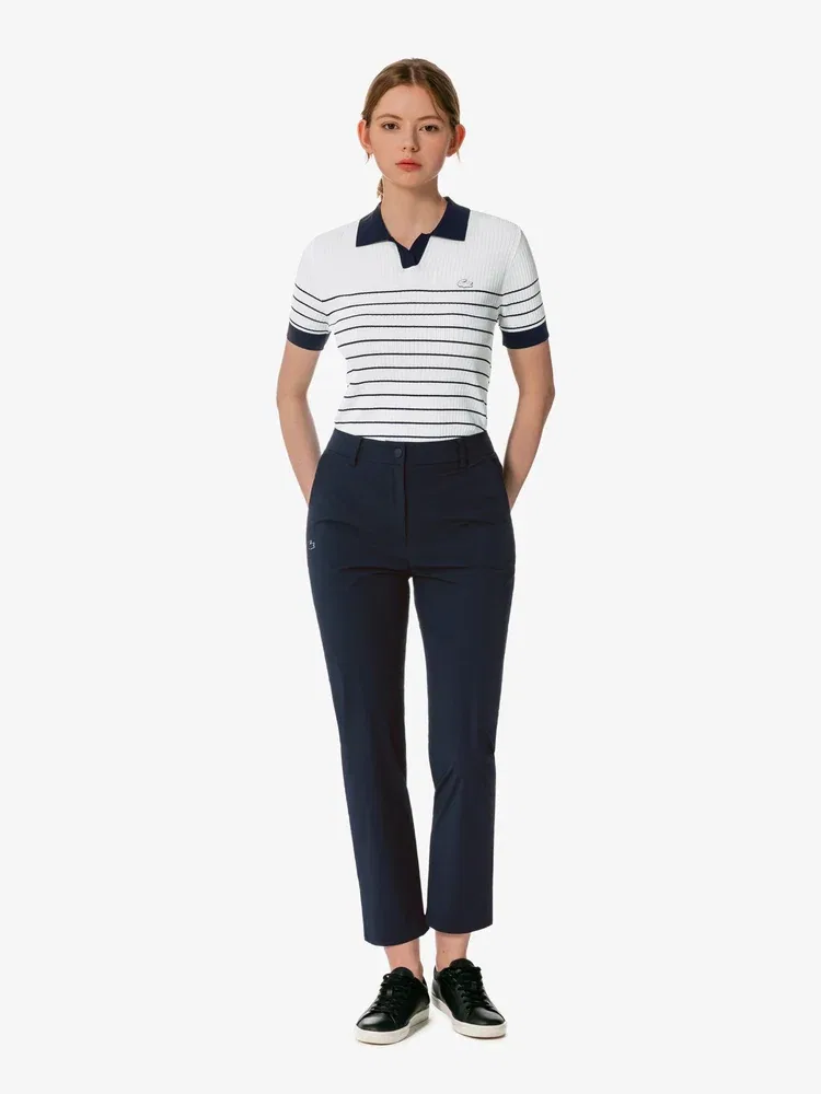 Брюки LACOSTE Navy с принтом, охлаждающий эффект