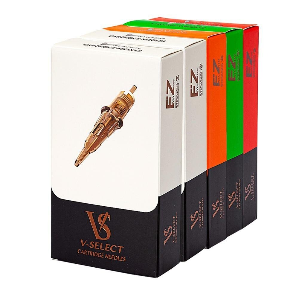 Мастика, Игла-картридж для перманентного макияжа V-Select 0801RL (1 шт.) Mast — фото 3
