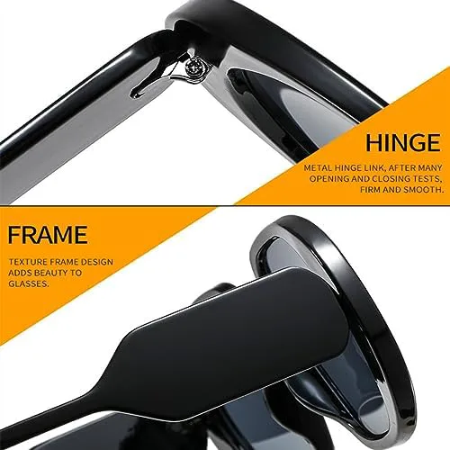 

Большие солнцезащитные очки в винтажном стиле для женщин, круглые солнцезащитные очки красного цвета с защитой от УФ-излучения UV400 для мужчин и женщин MTZJH, Red