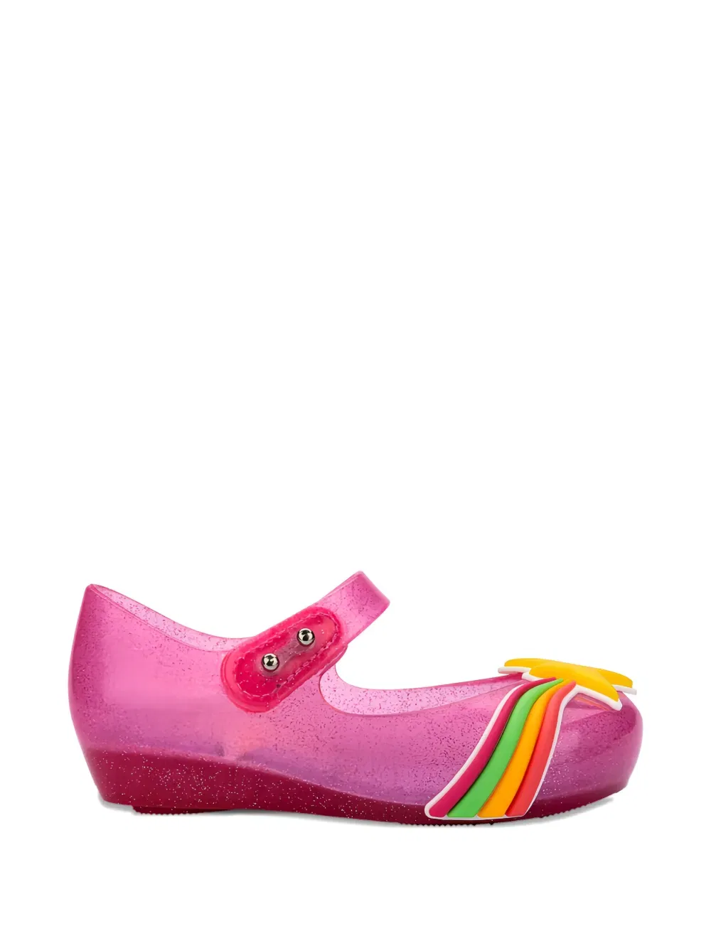 Балетки Ultragirl с блестками Mini Melissa, розовый