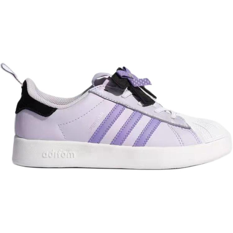 Adidas Originals Кроссовки для скейтбординга SUPERSTAR 360 Low top Kids' фиолетовые для детей 3-7 лет — фото 3