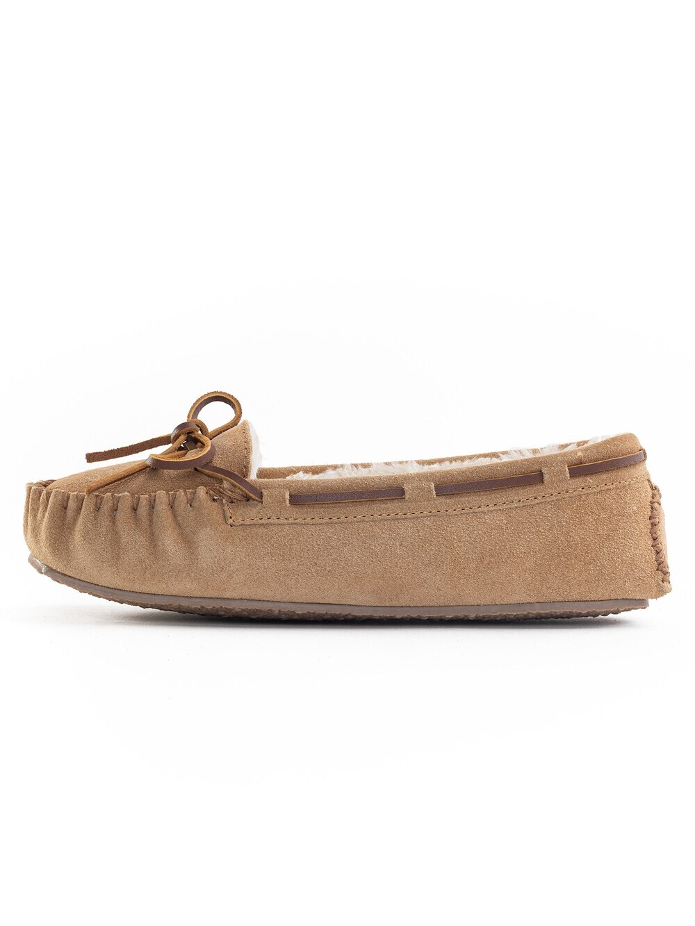 

Домашние тапочки Minnetonka Cally, коричневый