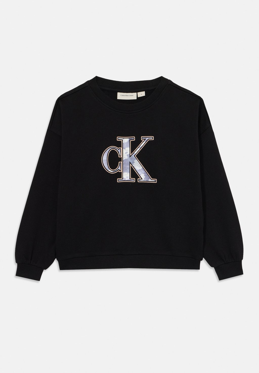 

Толстовка FILLED MONOLOGO CREW NECK Calvin Klein Jeans, черный