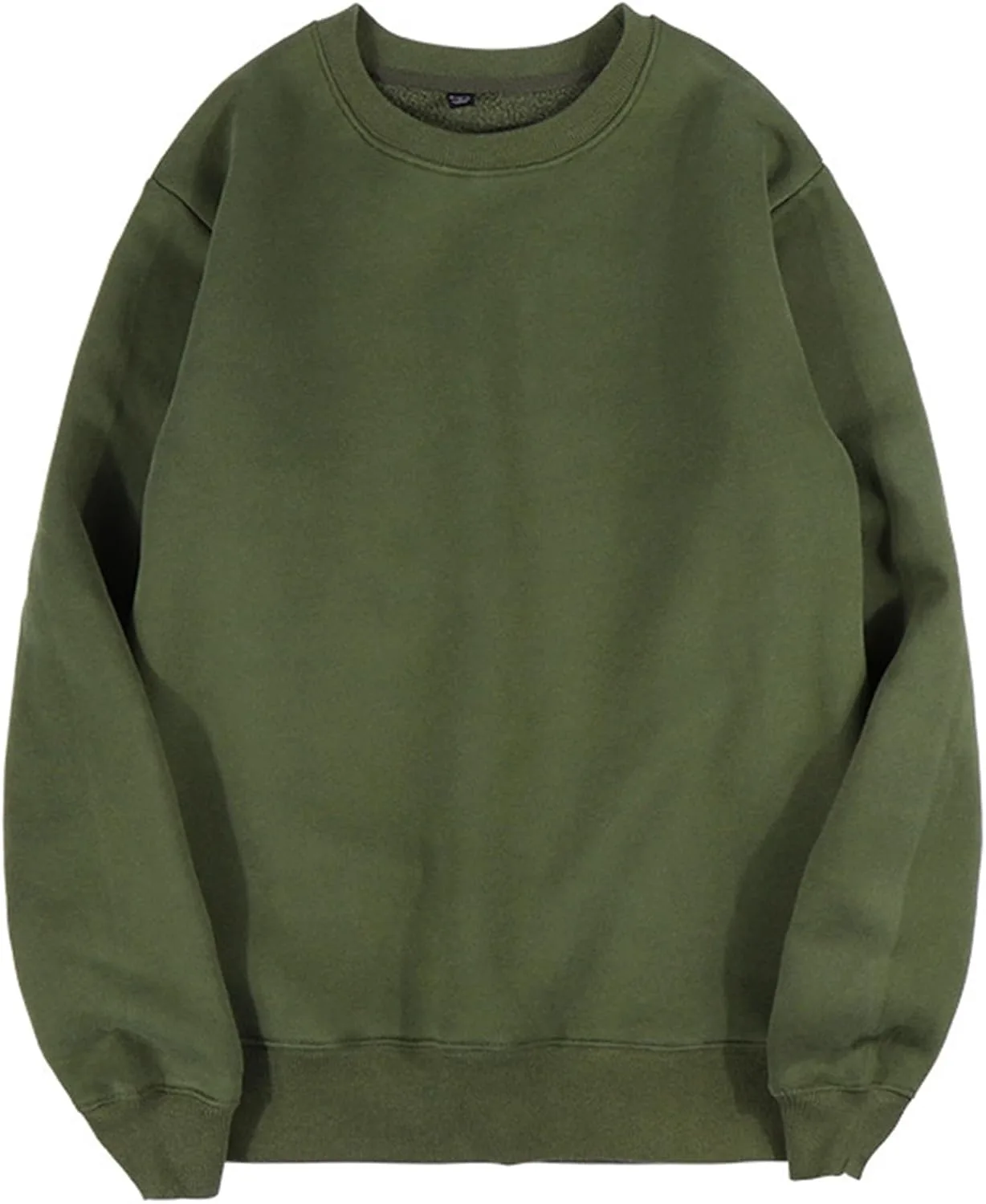 

Теплый свитшот с длинным рукавом, круглый вырез, однотонный limcmelf