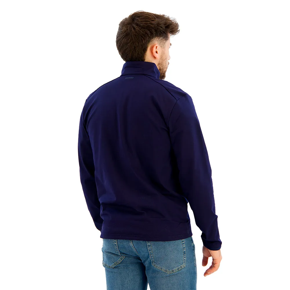Свитер Polo Ralph Lauren 785964032 half zip, синий — фото 4