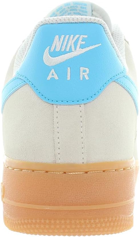 Мужские кроссовки Nike Air Force 1 '07 LV8, белый/желтый — фото 4