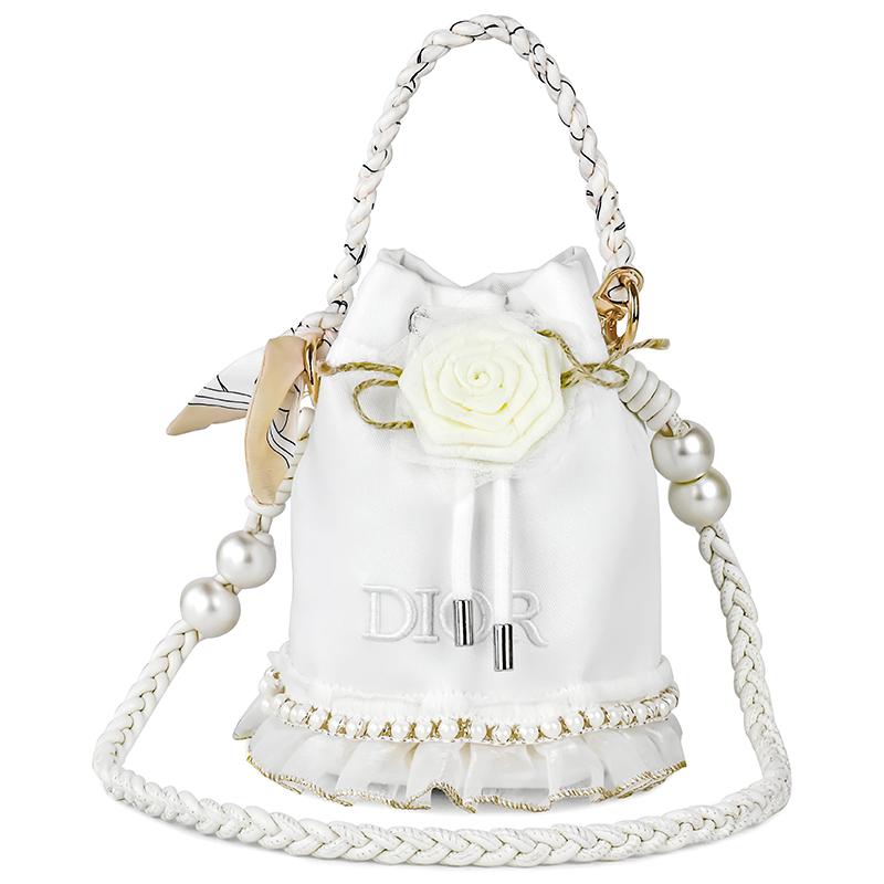 

DIOR Индивидуальная косметичка NR White Moon Furong ручная сумка ведро