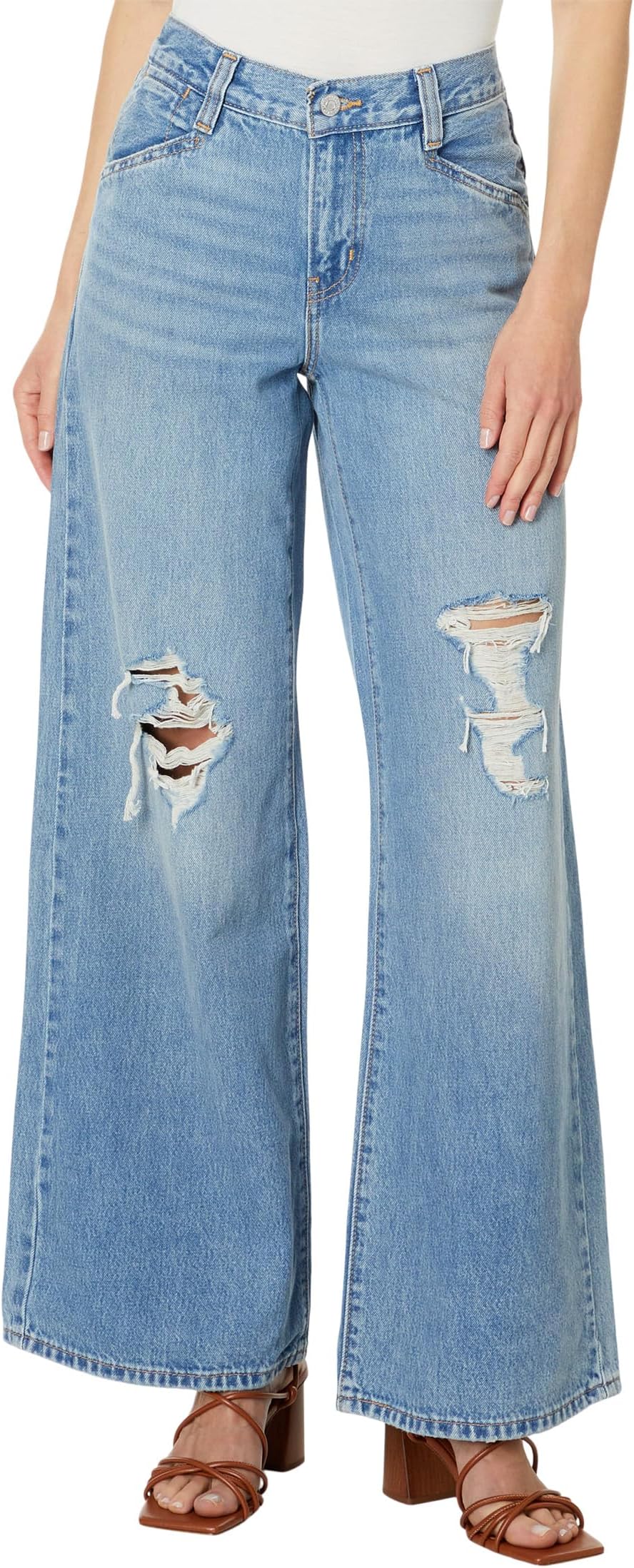 

Джинсы Levi's Womens 94 Baggy Wide Leg, цвет Not In The Mood