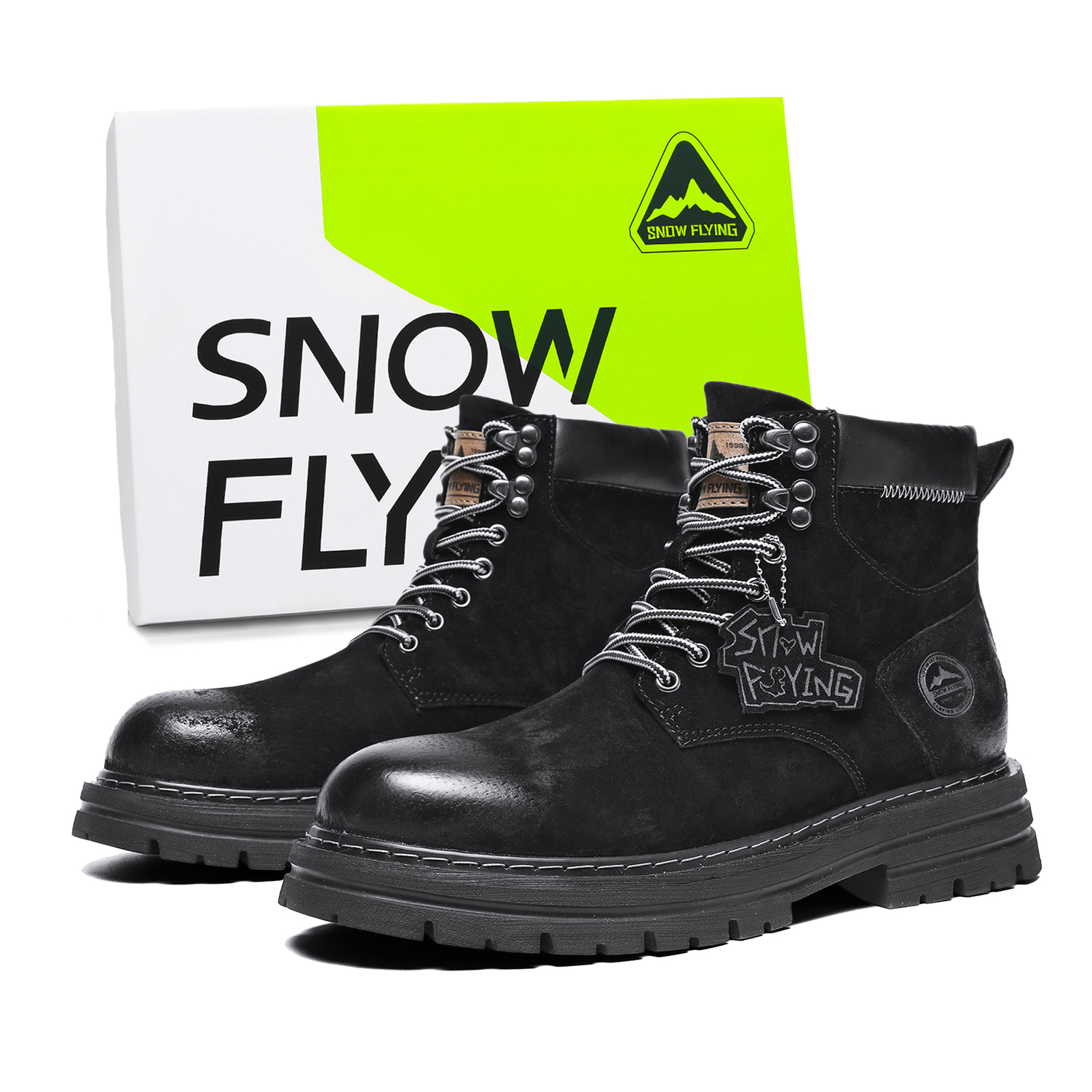 

SNOW FLYING Зимние тактические ботинки коллекции короткие мартинсы унисекс Black Warrior (Pendant Classic), цвет Black Warrior (Pendant Classic)