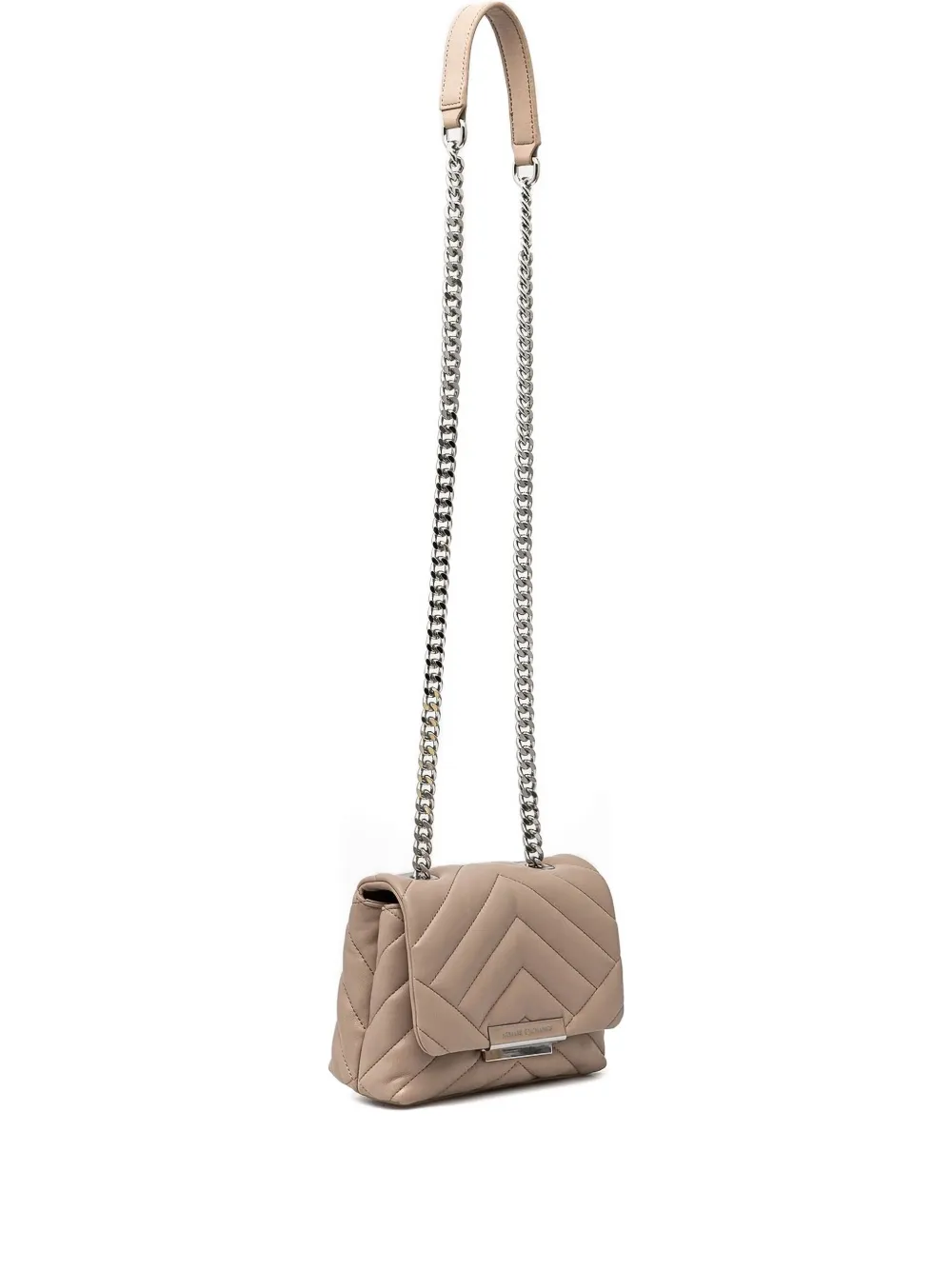 

Стеганая сумка на плечо с цепочкой Armani Exchange, нейтральный