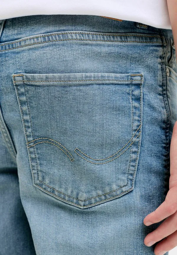 Джинсы прямого кроя jjiclark jjoriginal Jack & Jones Junior, Blue Denim — фото 4