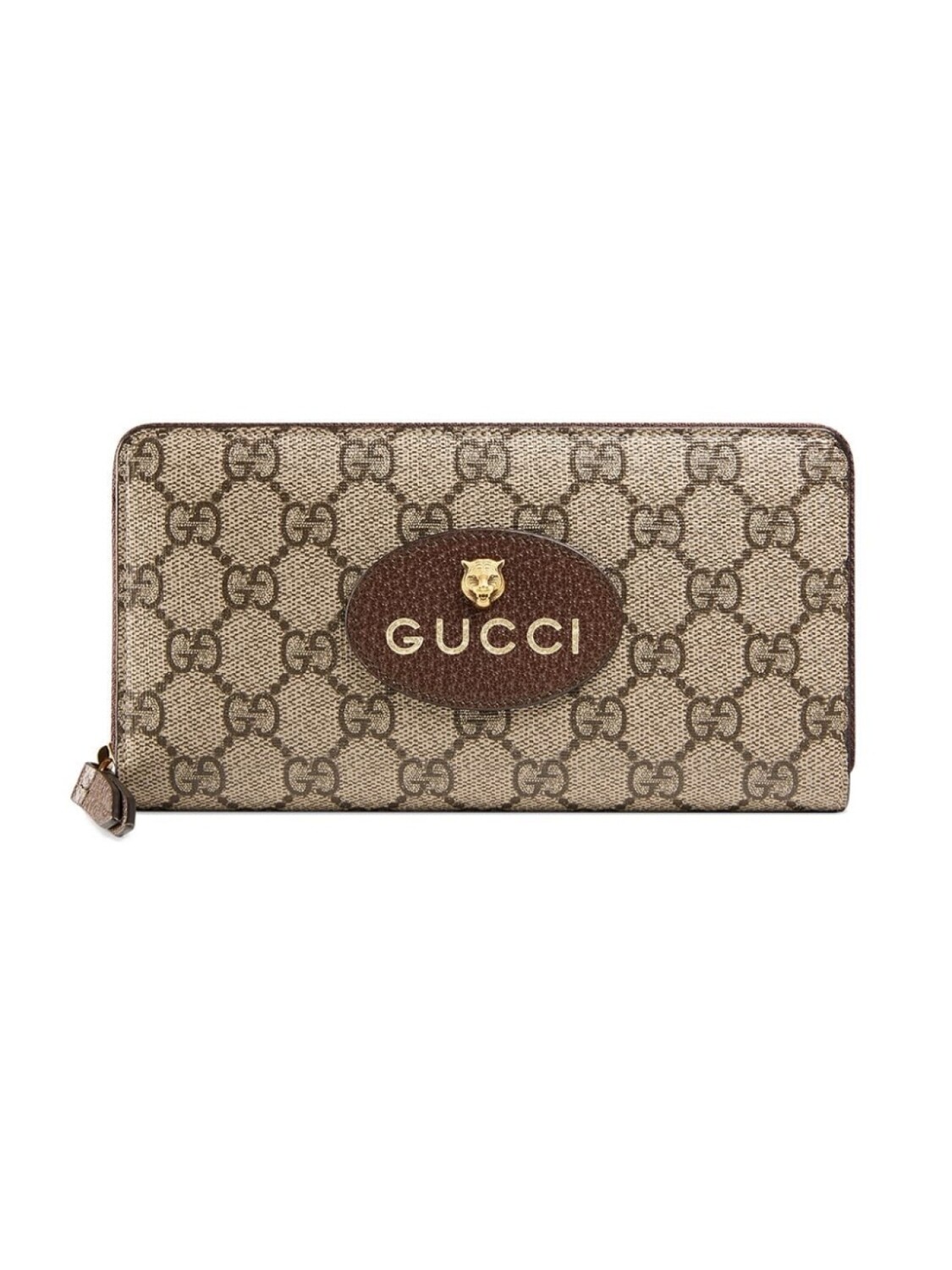 

Gucci кошелек Neo Vintage с круговой молнией, нейтральный цвет