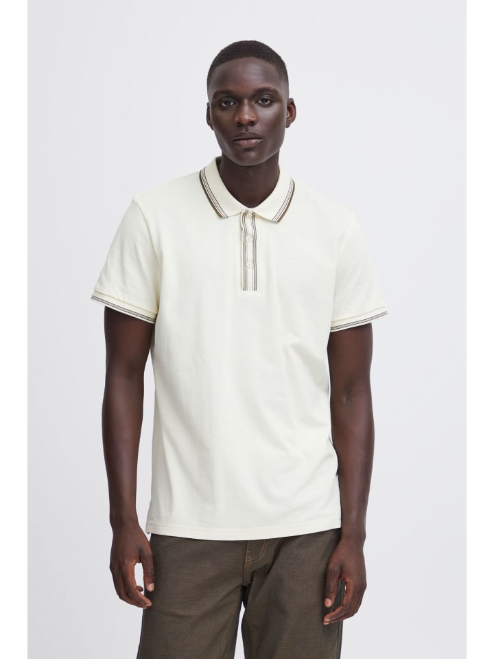 

Поло BLEND Poloshirt BHPolo 20716474 lässiges Poloshirt mit coolen Details, натуральный