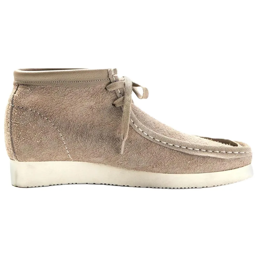 Clarks Ботинки мужские INVINCIBLE Originals WALLABEE из нубука, цвет тауп — фото 3